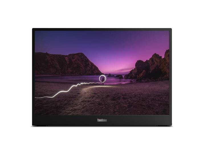 Lenovo ThinkVision M16 Moniteur, 40,6 cm (16'), 1920 x 1200 pixels, WUXGA, LCD, 8 ms, Noir 64BFUAT1WL