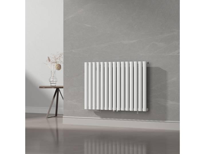 Radiateur tubulaire 'Nore' blanc 60x90cm monocouche 653W