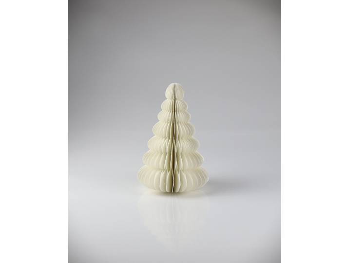 Dekobaum AM DESIGN Dekofigur aus Papier , weiss (weiß), B:8cm H:10cm, Papier, Dekofiguren, Dekobaum, 8er Set, BxH: 8x10 cm