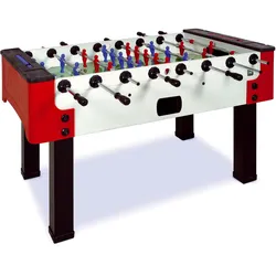Norditalia Outdoor Tischfußball Kickertisch "Storm" F-2,schwarz / rot / weiß,
