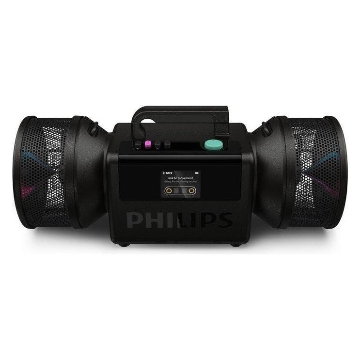 Philips TAMS80 - The Tube Boombox - Sort (24 h) (TAMS80B/00)