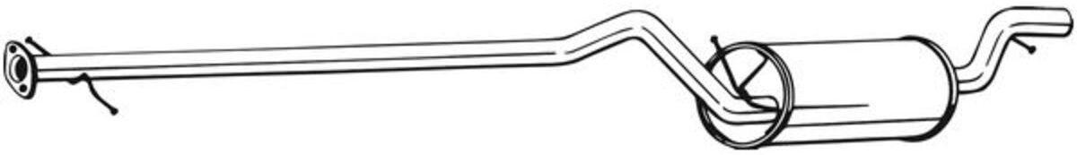 Bosal Silenziatore centrale 287-071