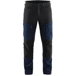Blakläder, Arbeitshose, Blaklader Service werkbroek met stretch 1456-1845 - Mannen - Dark Navy/Zwart - 60 (54)