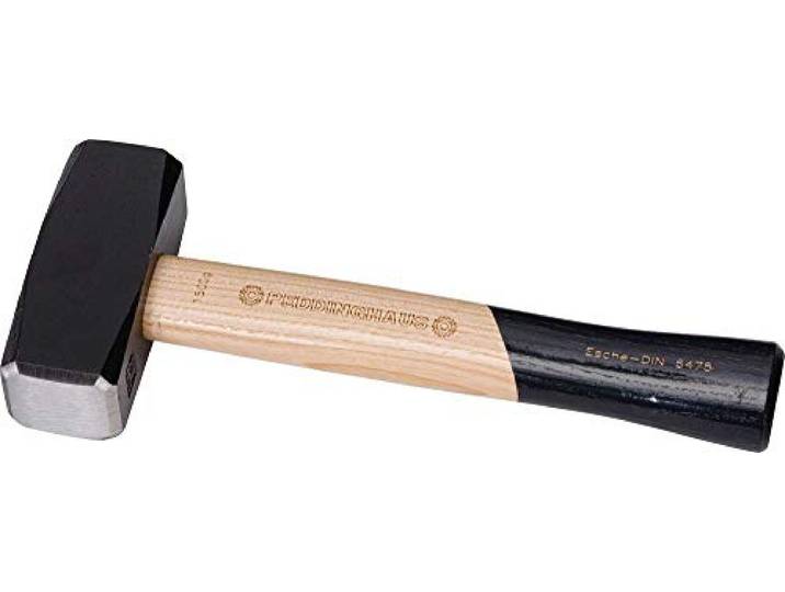 Peddinghaus 5293033000 Massette avec manche en bois de hickory\, Noir/Beige\, 3000 g