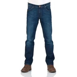 Wrangler Herren Jeans Greensboro - Regular Fit - Blau - For Real - For Real (W15QCJ027) - 40W / 30L