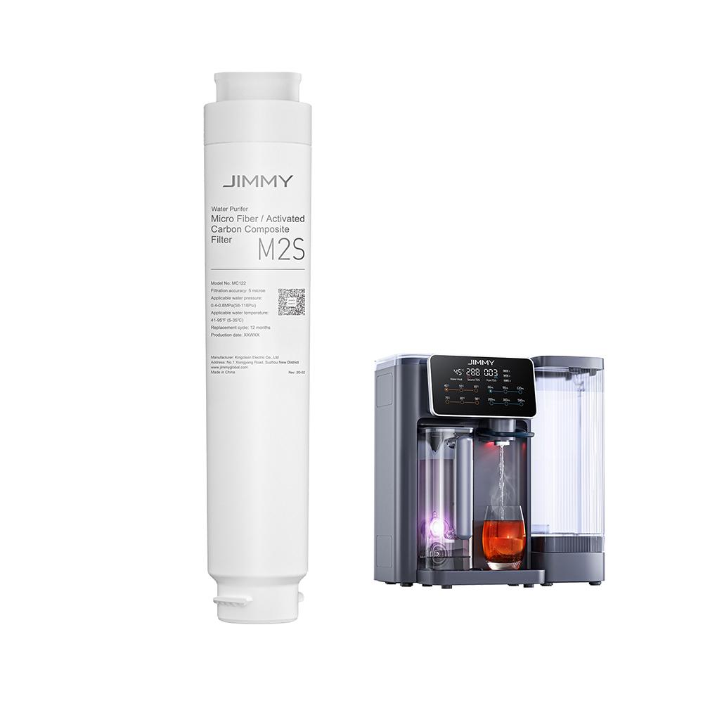 JIMMY R9 Wasserreiniger + M2S Filterpatronenset - Reines Wasser jeden Tag - das perfekte Paket