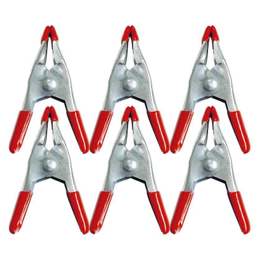 Donau 6 Metall-Spannzwingen 50 mm (19 mm) (E19-6M)