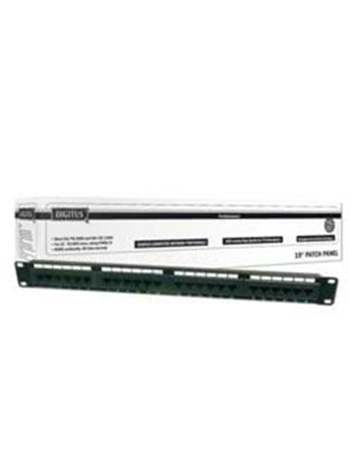 DIGITUS Patchp. 19" Cat5e 24-fach