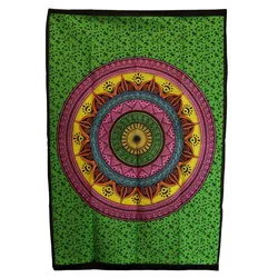 Cotton Wall Art (70x110cm) - Mandala Vibrant