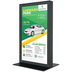 Digital Signage 13" schwarz Digitales Thekendisplay TrendLine