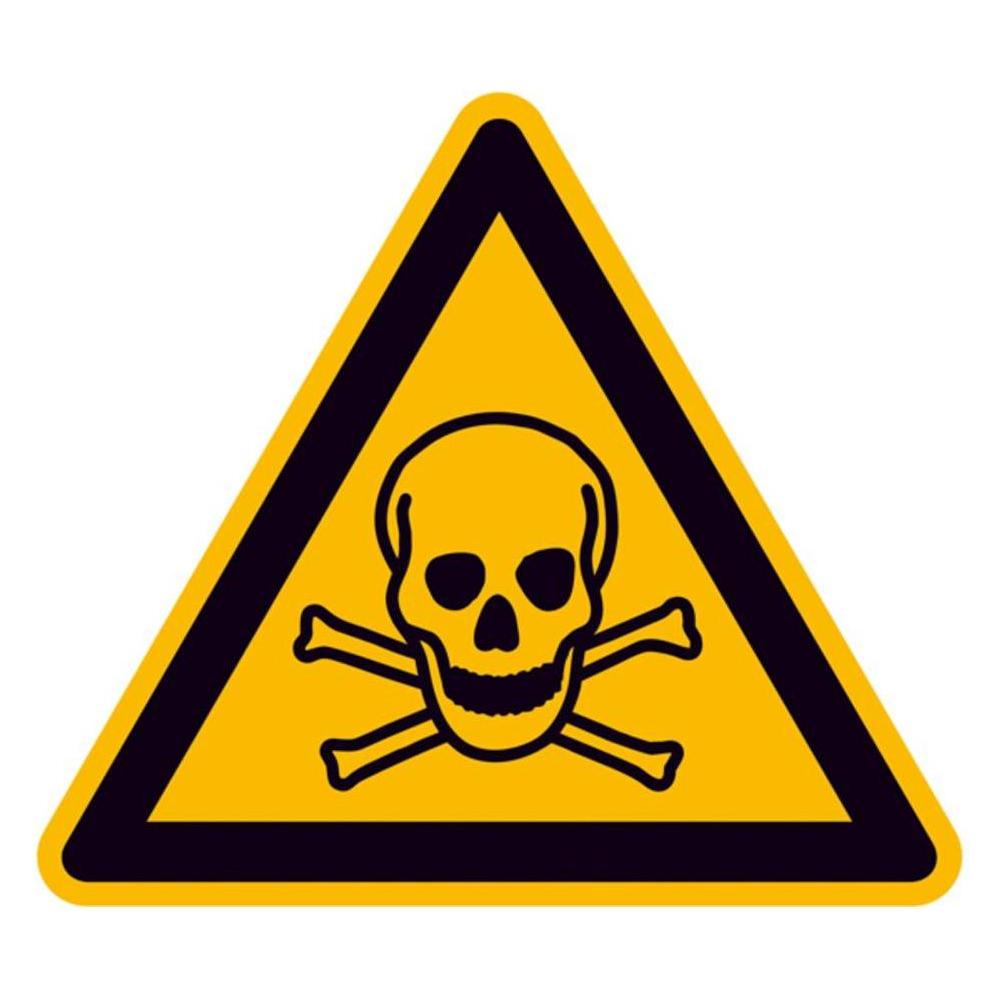 Wolk Warnschild Giftige Stoffe Aluminium 315 mm ISO 7010 1 St. (11.0165)