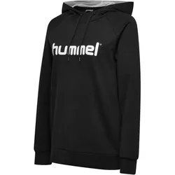 hummel GO Baumwoll Logo Hoodie Damen black L