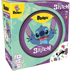 Asmodée Asmodee Asmodee Dobble Stitch Kartenspiel? Such- und Beobachtungsspiel mit 55 Karten in Blechdose (Deutsch)