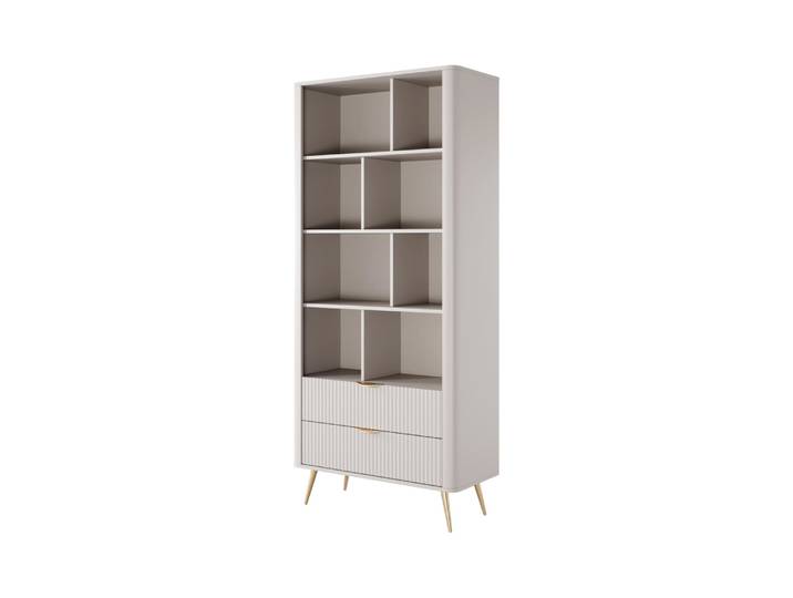 Vitrine coloris blanc 88 x 38 x 194 cm