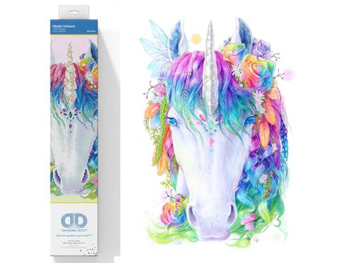Diamond Dotz Diamond Dotz - Mystic Unicorn