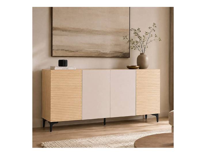 MCW Sideboard MCW-Q84, Oberfläche mit Melamin-Beschichtung besonders kratzfest