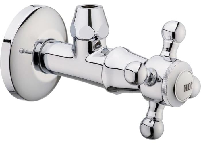 Dornbracht Madison 22 Hoekventiel voor warm water, 1/2 inch, chroom