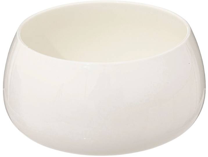 Salatschüssel NORA porzellan weiss