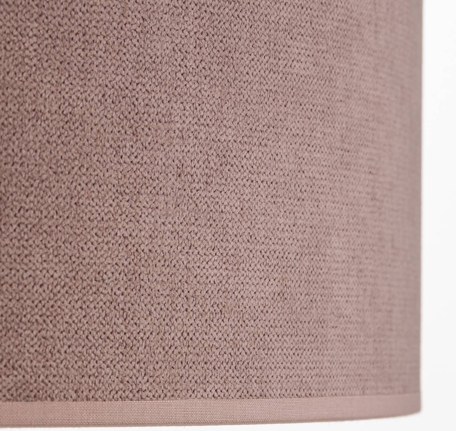 Hängelampe Pastell Roller Duolla, dimmbar, violett / pink / rose, für Wohn- / Esszimmer, Textil / Stoff / Seide, Junges Wohnen, Pendelleuchte
