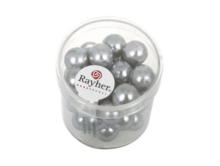 Rayher Renaissance Glaswachsperlen ⌀ 10 mm 35 Stück
