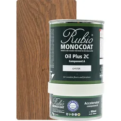 Rubio Monocoat Set Oil Plus 2C Oyster 390ml (A+B) - 390ml [15m2]