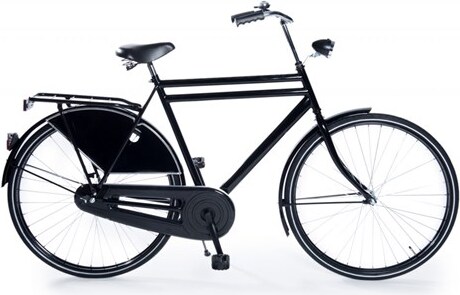 Aldo 28 Zoll Grandpa Bike Starter 61 cm glänzend schwarz
