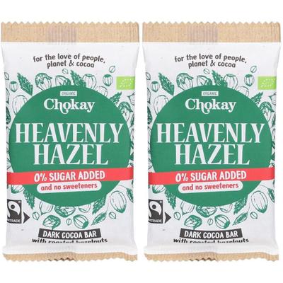 Chokay - Bar Heavenly Hazelnut FairTrade, 70g 2x 2x70 g
