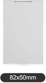 Inspire Curations Aluminum Folding Pocket Makeup Mirror s 82x50mm