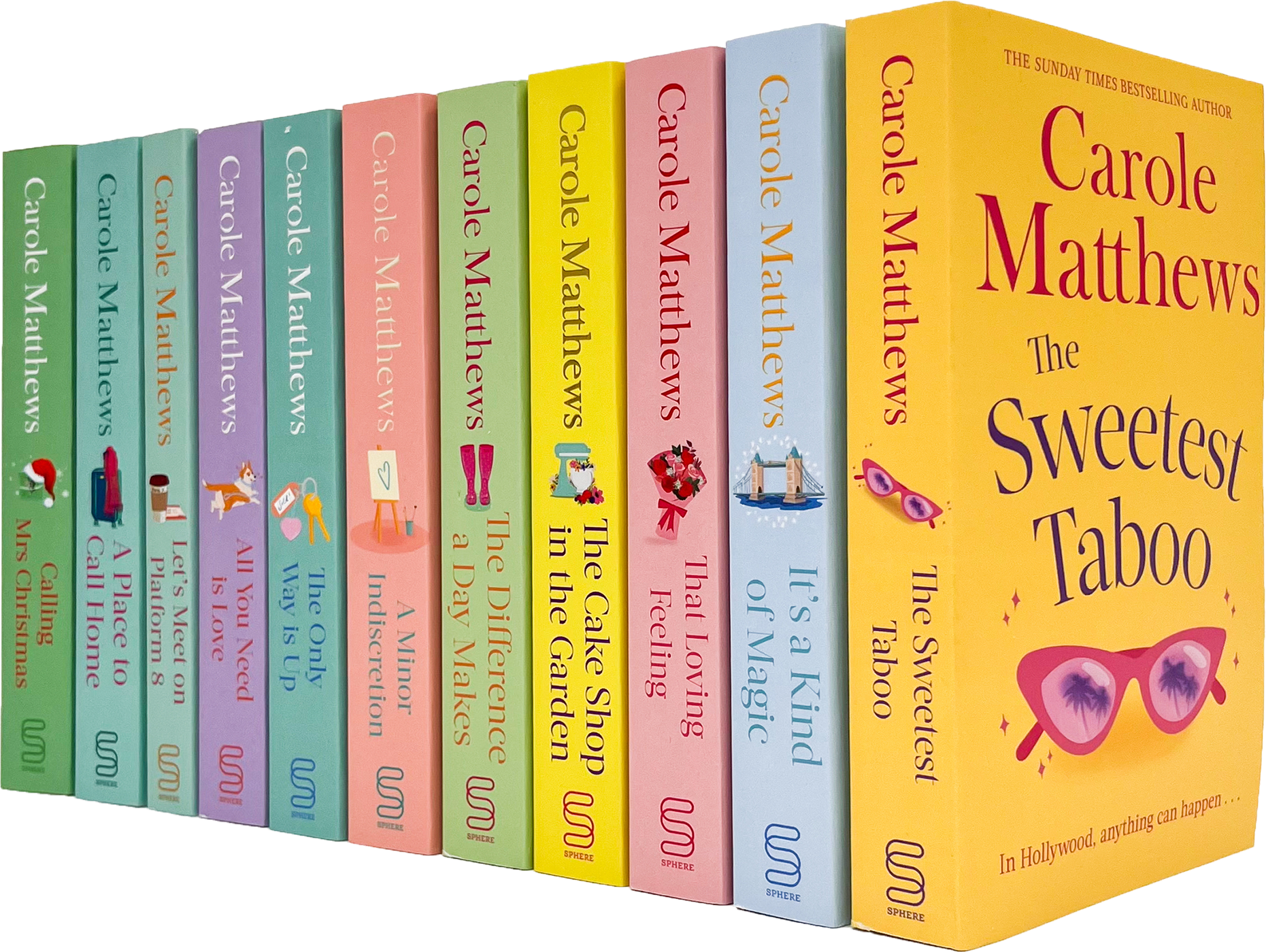 Sphere Carole Matthews 11 Books Collection Set – Let’s Meet on Platform 8 & Romantic Fiction Collection