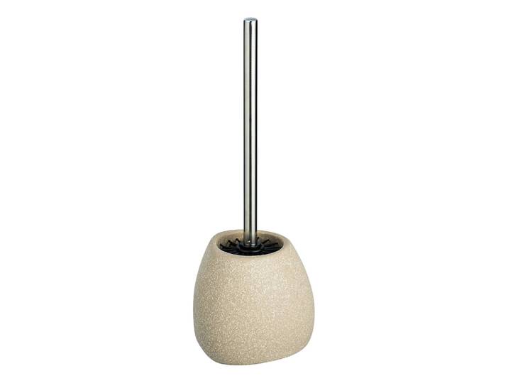 Brosse WC Céramique Beige/Beige 13 x 39 x 12cm