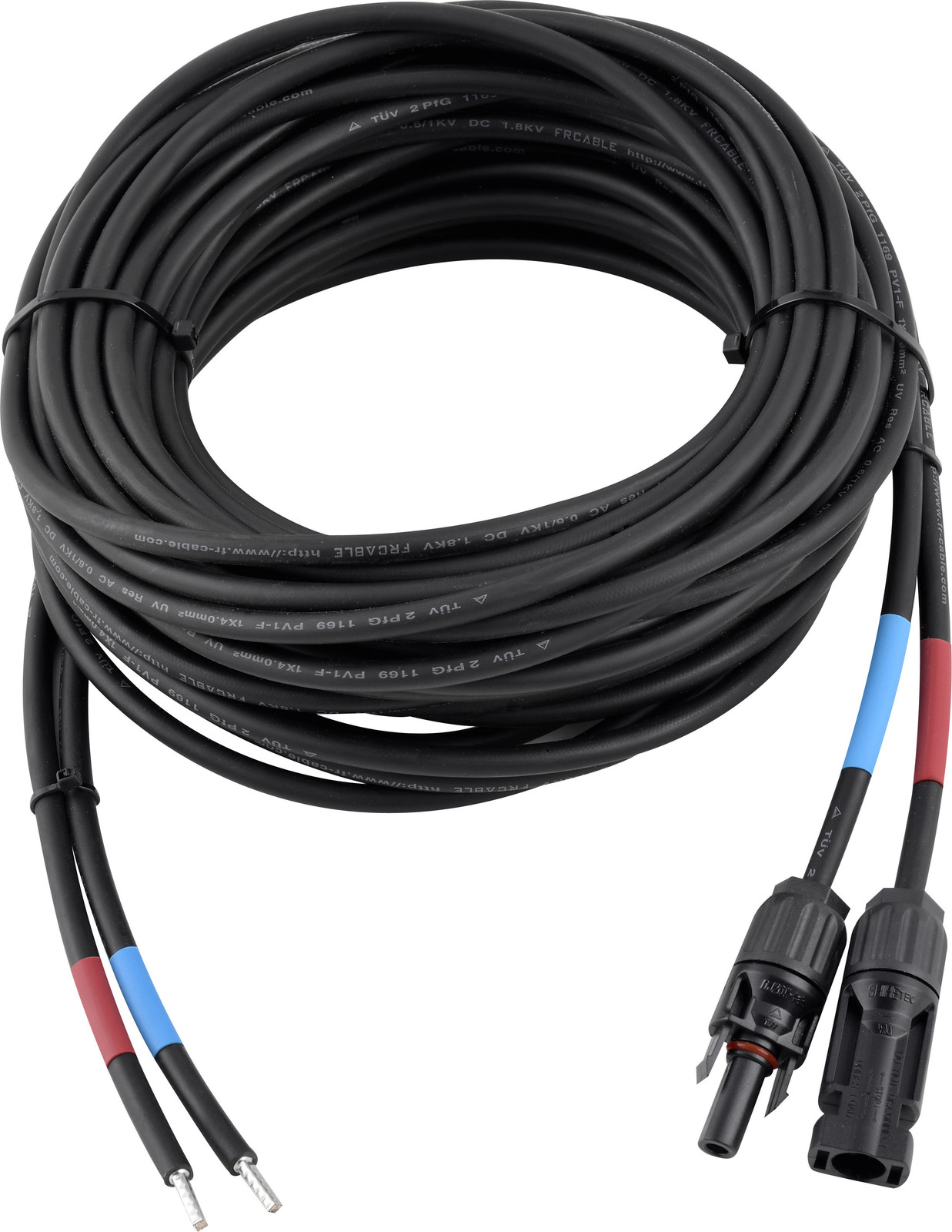 Enjoy Solar zonnepaneelkabel 6 mm², 8 meter, met zonnesteekverbindingen voor de verbinding tussen zonnemodule en laadregelaar
