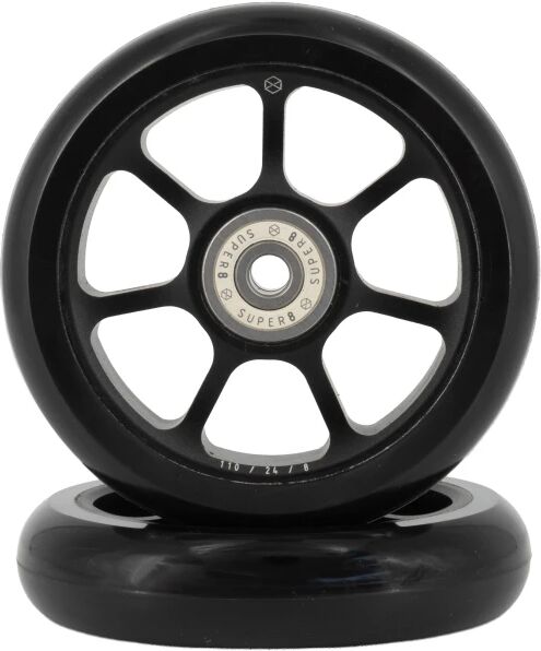 Stunt Scooter Rollen Native Format 2 Stk. (Schwarz)