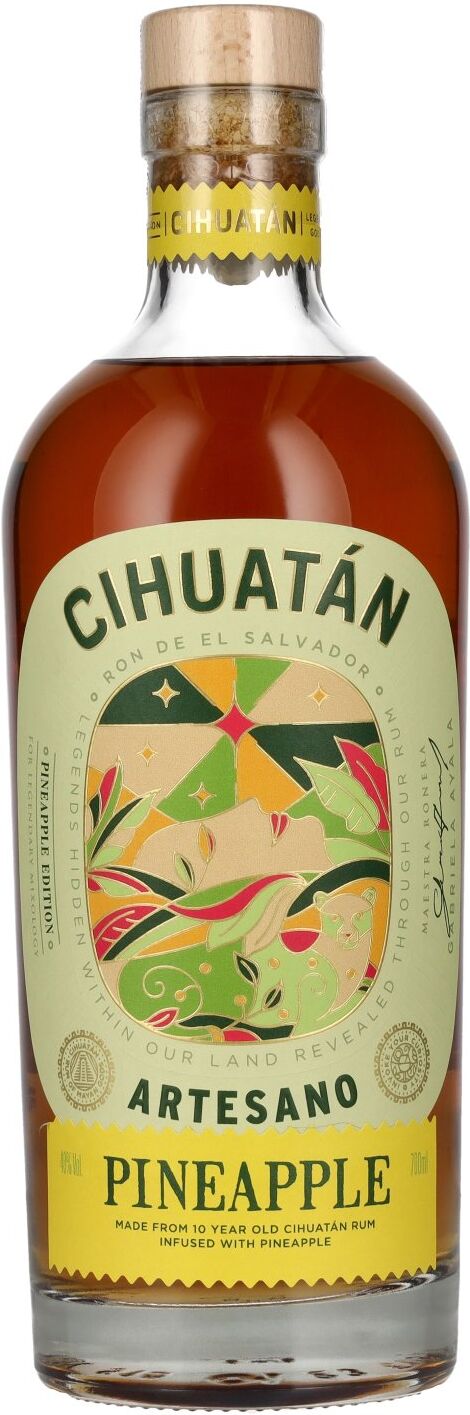 Cihuatán Rum Cihuatán ARTESANO PINEAPPLE Spirit 40% Vol. 0,7l