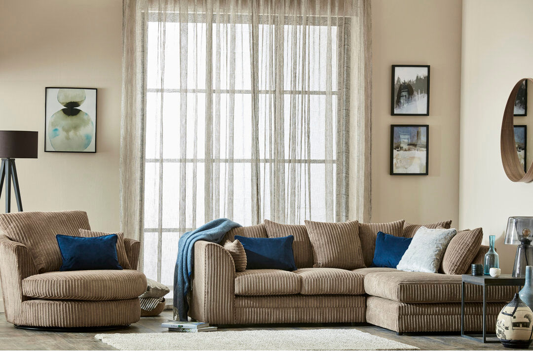 Zipcode Design Moana 2 Piece Corduroy Standard Living Room Set Coffee 2