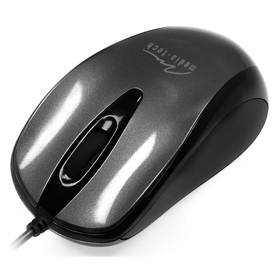 Media-Tech MT1091T Maus USB Typ-A Optisch 800 DPI (Kabelgebunden) (MT1091T)