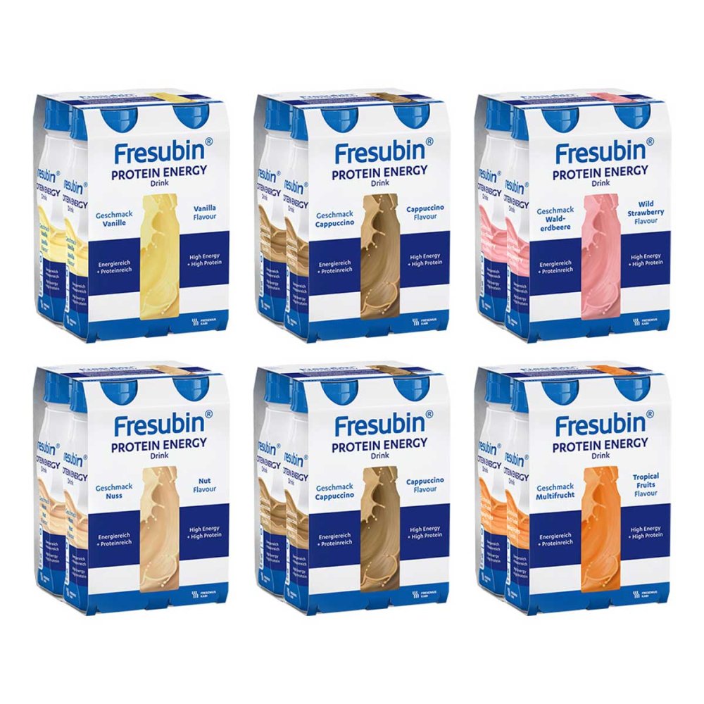 Fresenius Kabi Deutschland GmbH Fresubin Protein Energy Trinknahrung Mischkarton mit Eiweiß 00350177