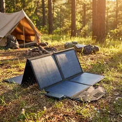 Casativo, Solarpanel, Faltbares Solarpanel, 8 monokristalline Solarzellen, 100 Watt (100 W, 4.40 kg)