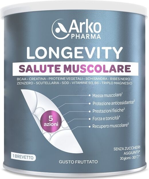 ARKOFARM Srl Arkopharma Longevity Salute Muscolare, 285 g