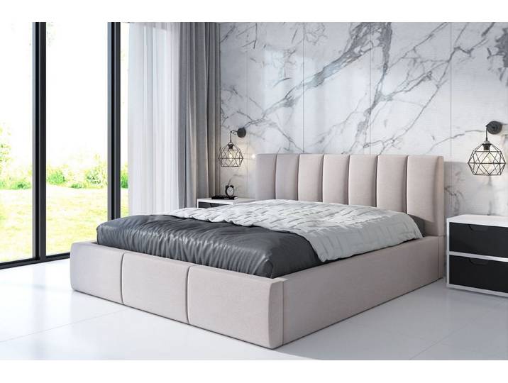 A&J MöbelLand GmbH Polsterbett IGI mit Bettkasten und Lattenrost (TOP ANGEBOT! Inklusive Bettgestell, Große Auswahl an Farben und Größen), Bettkasten und Lattenrost inklusive