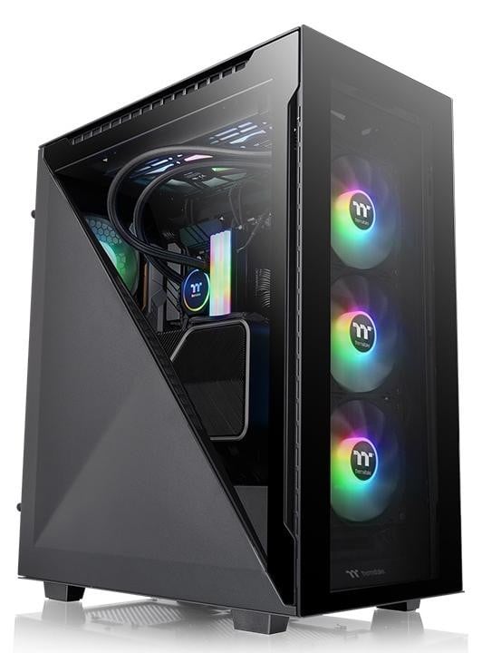 Thermaltake Verdeelplaat 500 TG ARGB Zwart Gehard Glas