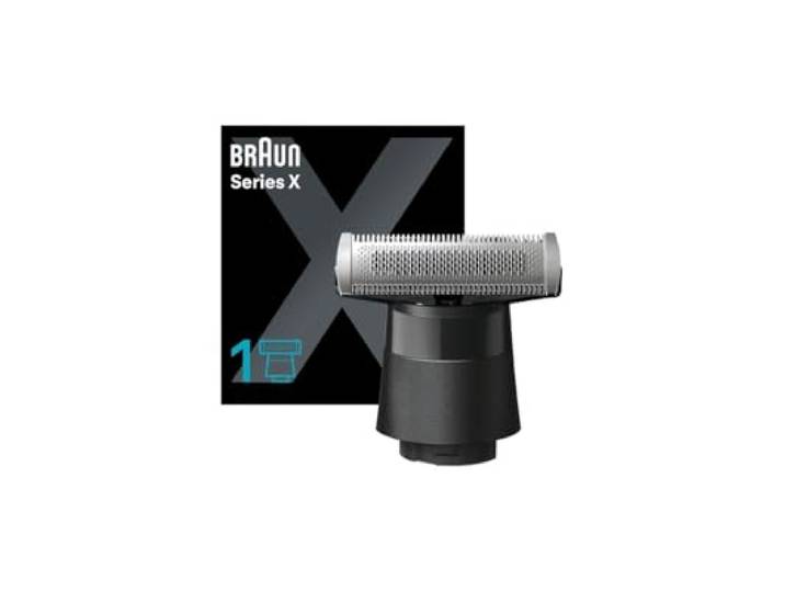 Braun Series X-reservemes, reservekop geschikt voor alle Braun XT-modellen, baardtrimmer, bodygroomer, elektrisch scheerapparaat heren, tondeuse professioneel, XT20