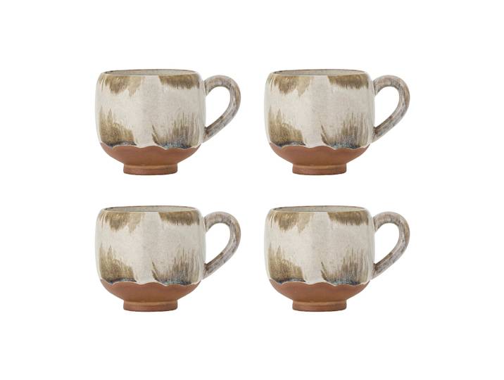 Bloomingville Tasse Jade, lot de 4 Naturel