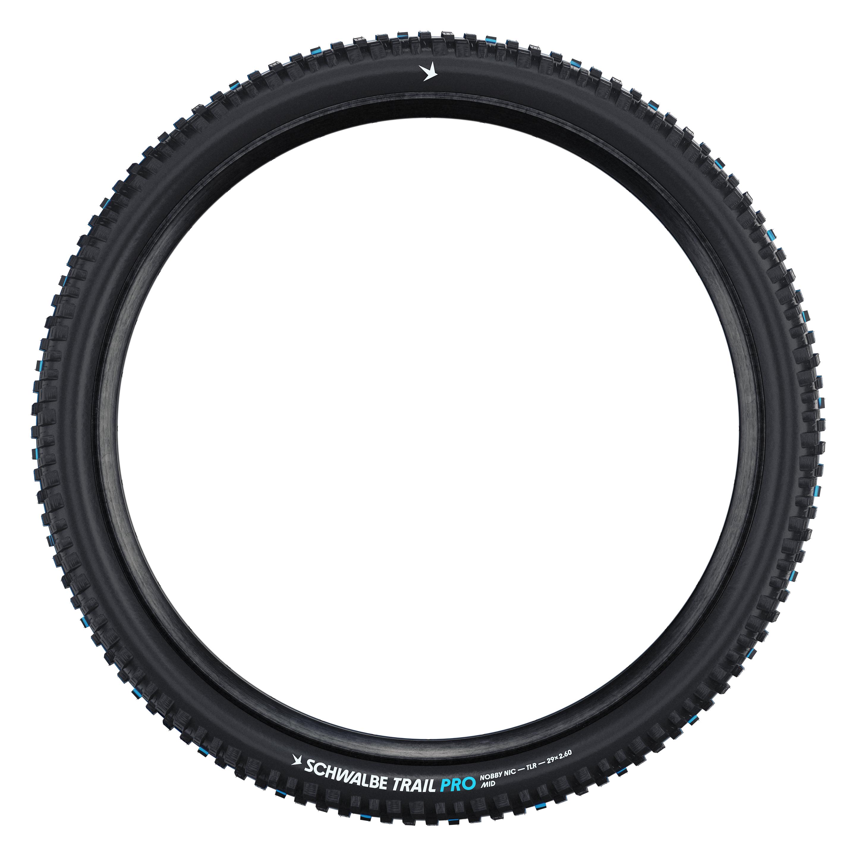 Schwalbe Nobby Nic - TLR - ADDIX - Performance - 27.5x2.40 - Black (27.5 x 2.40, 62-584) (11654131.02)