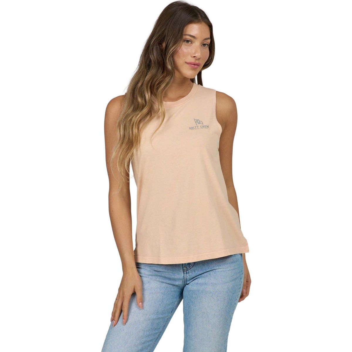 Salty Crew Flying High Muscle Tank apricot (APR) XL 20635264W-APR-XL