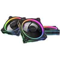 Prime MR120 ARGB Fan, Gehäuselüfter schwarz, 3er Pack, 120 mm