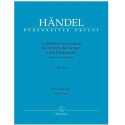 La Bellezza ravveduta nel trionfo del Tempo e del Disinganno HWV 46a -Oratorio in due parti-, Fachbücher von Georg Friedrich Händel, Michael Pacholke
