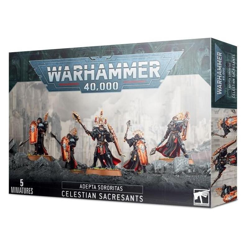 Games Workshop Warhammer 40.000 - Adepta Sororitas Celestian Sacresants (Kunststoff) (52-35)
