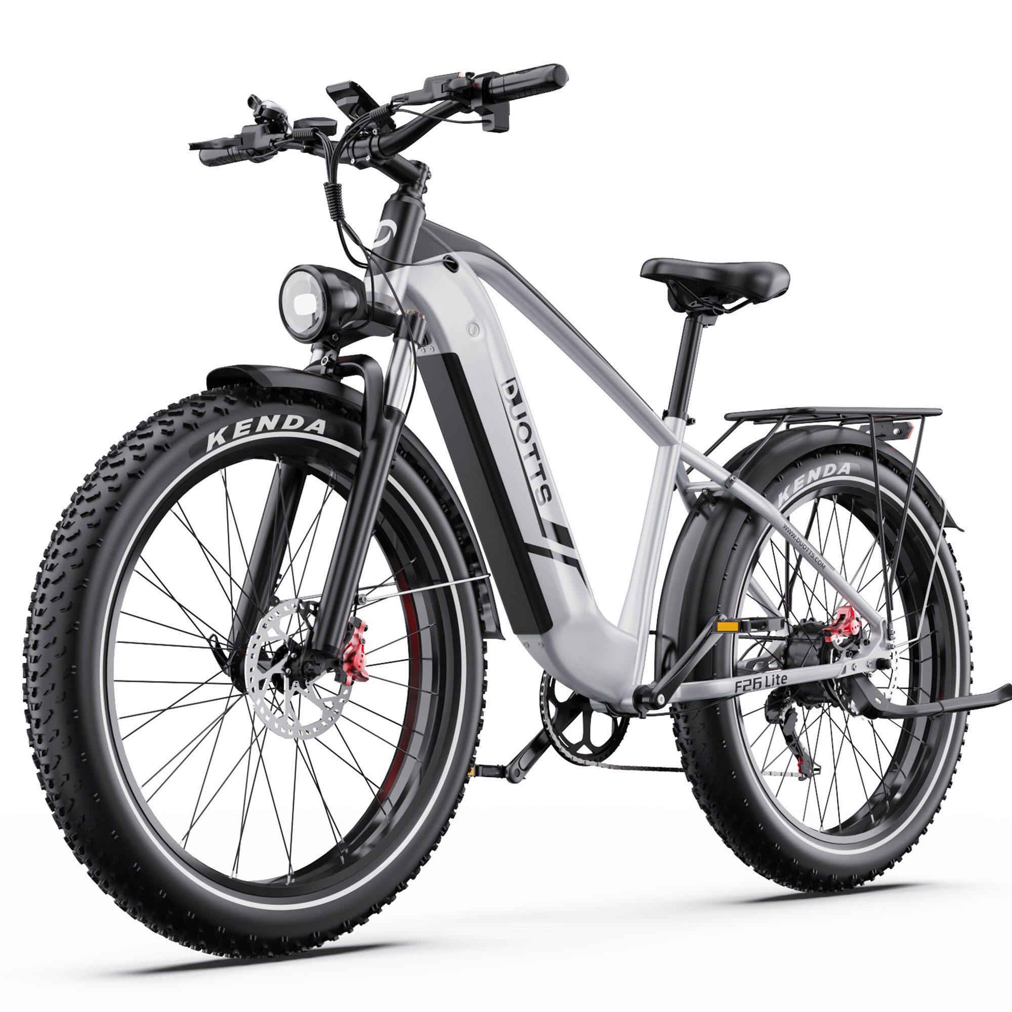 E-Bike Cityrad F26lite 48V 18Ah 864Wh 100km Reichweite 20x4,0Reifen7Gang Elektrisches 7 Gang Shimano Schaltwerk, Kettenschaltung, Heckmotor, 864 Wh