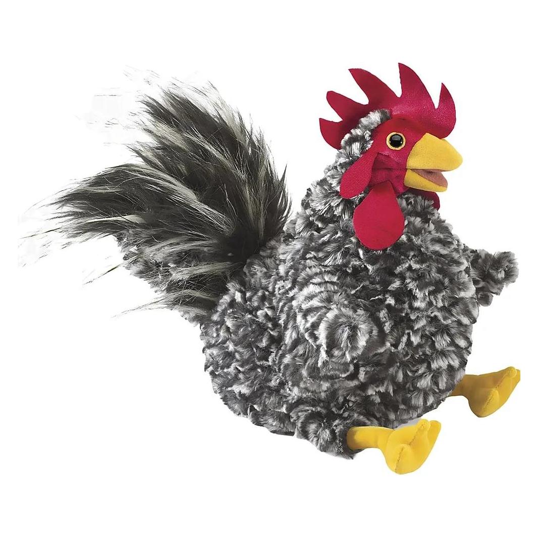 Folkmanis Barred Rock Rooster / Hahn (3189)