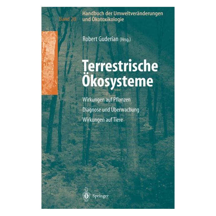 Springer Handbuch der Umweltveränderungen und Ökotoxikologie (Deutsch, Softcover, Robert Guderian) (55525987)